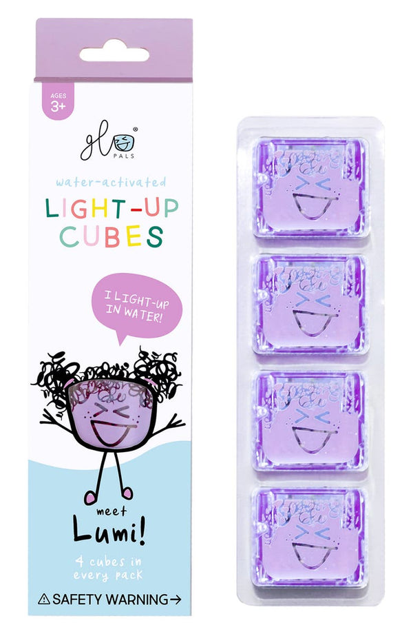 Glo Pals Light Up Cubes - Assortment of Colors