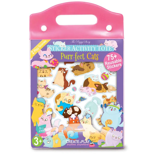 The Piggy Story Sticker Activity Tote