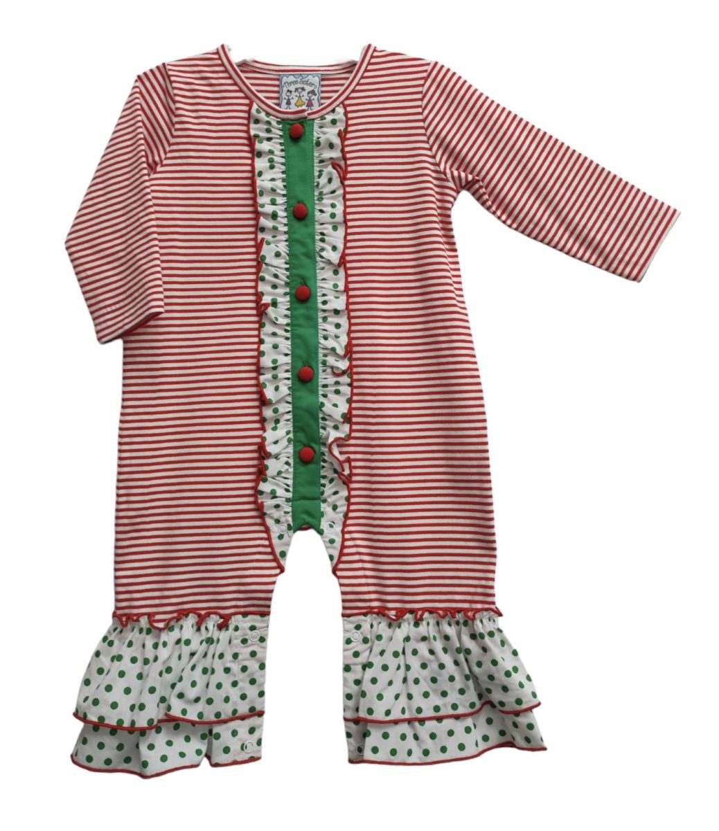 Three Sisters Merry and Bright Romper