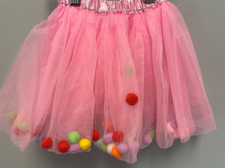 Festive Pink Tutu Skirt