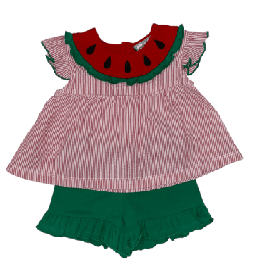 Three Sisters Watermelon Shorts Set