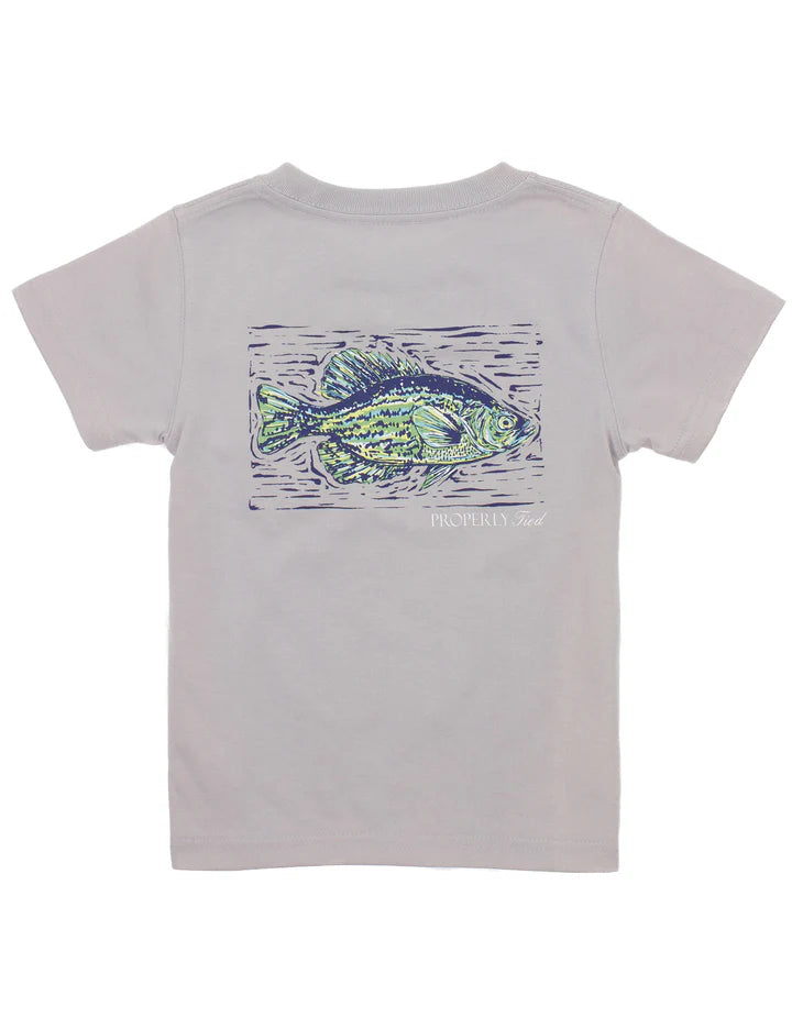 Properly Tied Boys Crappie S/S Top
