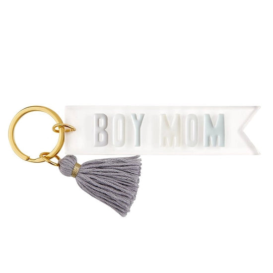 Boy Mom Key Chain