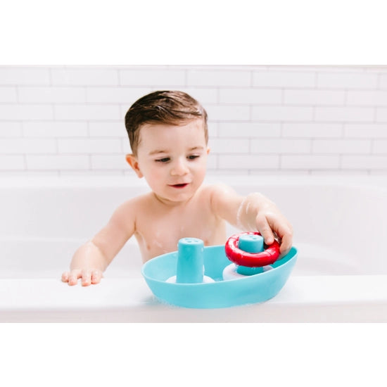 Ubbi Boat & Buoys Bath Toy