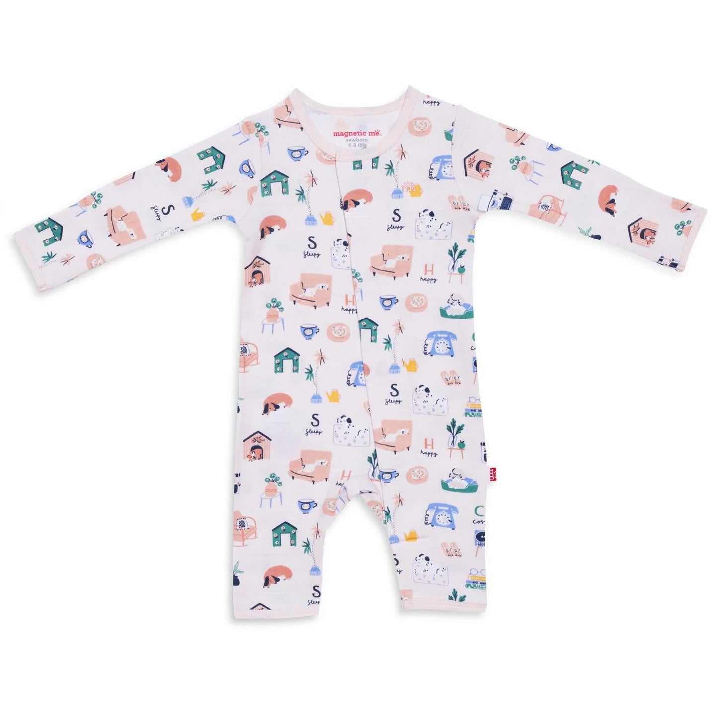 Magnetic Me Cozy Days Organic Cotton Coveralls