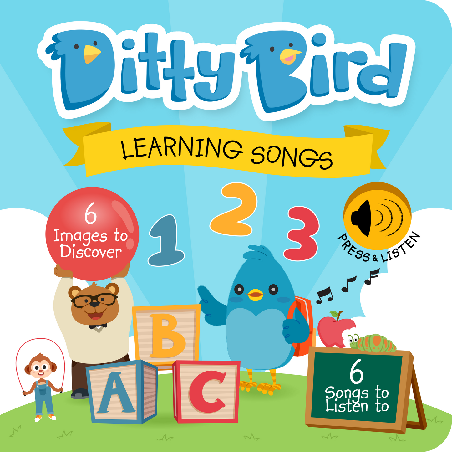 Ditty Bird Learning Songs Books