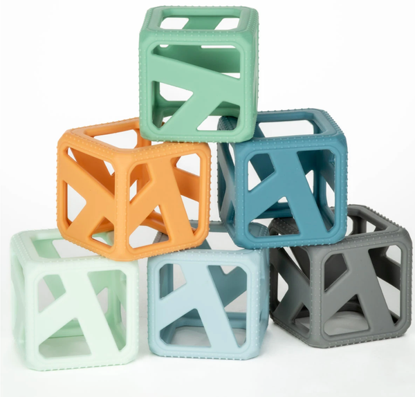 Malarkey Kids Stack N Chew Mini Cubes - Assortment