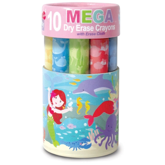 Dry Erase Mega Crayons - Dinosaur World